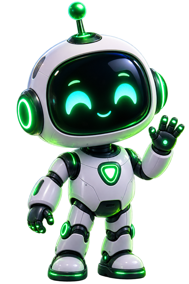 Robot mascot